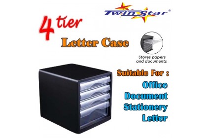 Twin Star Plastic Desk Document Tray / Letter Tray Twin Star Plastic Desk Document Tray / Letter Tray